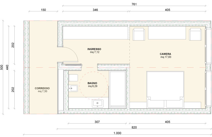 MODULO BASE misure e zone